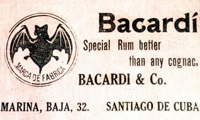 Bacardi Vintage Ad