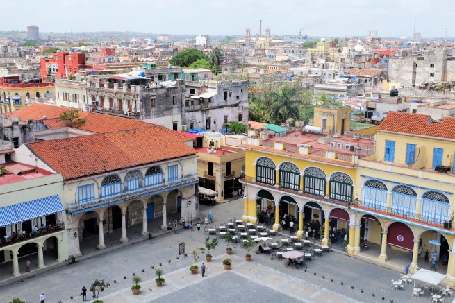 Havana Gezisi, Plaza Vieja 
