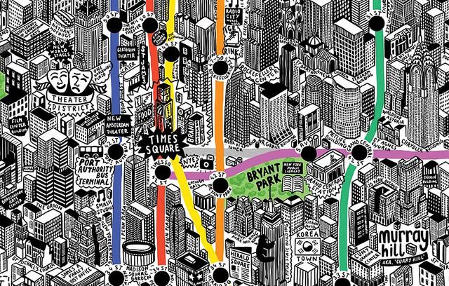 new york map