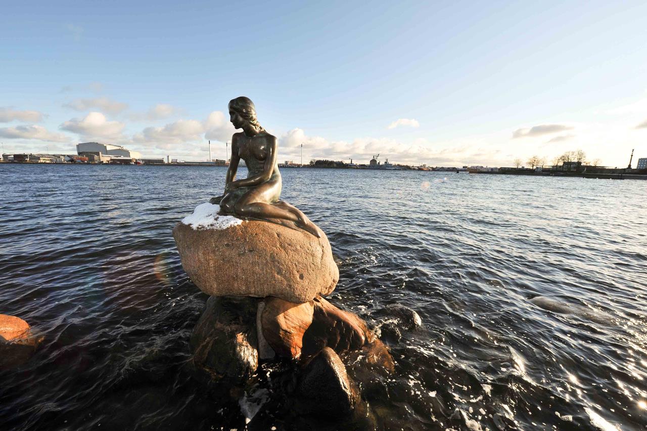 kopenhag deniz kızı heykeli