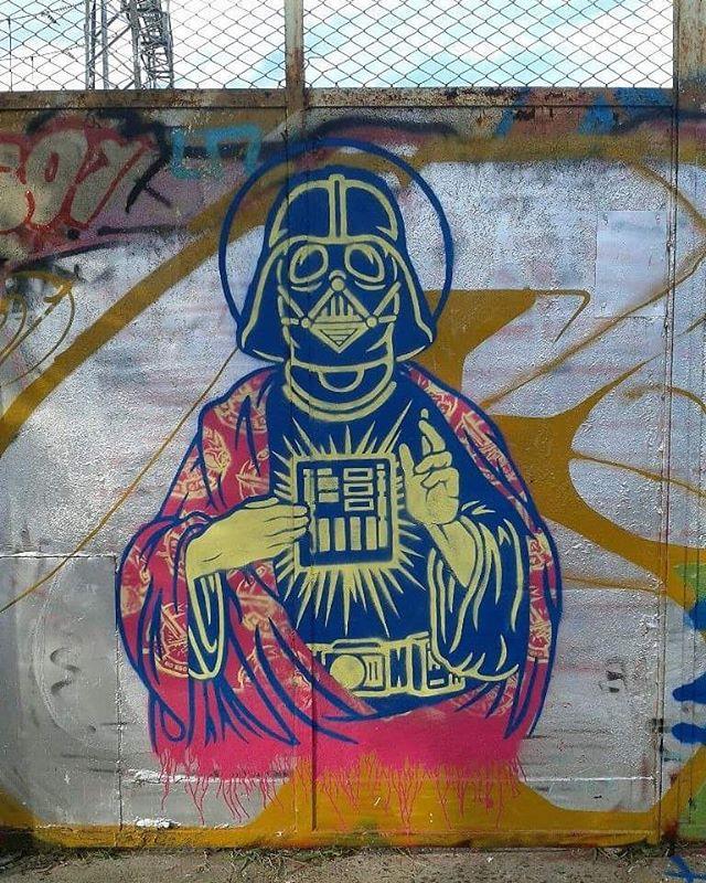 star wars sokak sanatı
