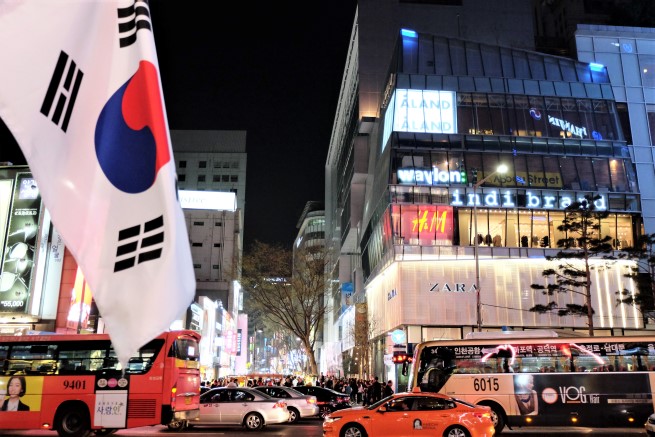 Myeongdong Güney Kore