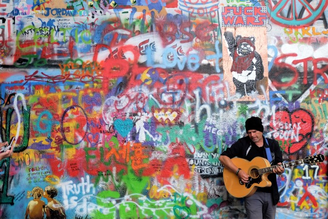 Lennon Wall Prag
